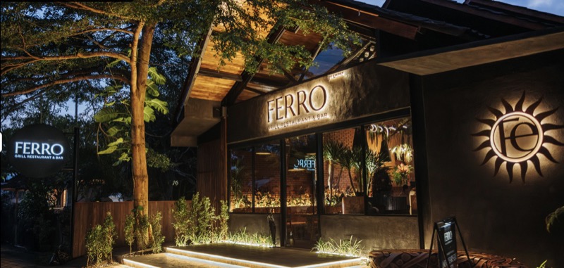 Ferro restaurant Ubud - grill